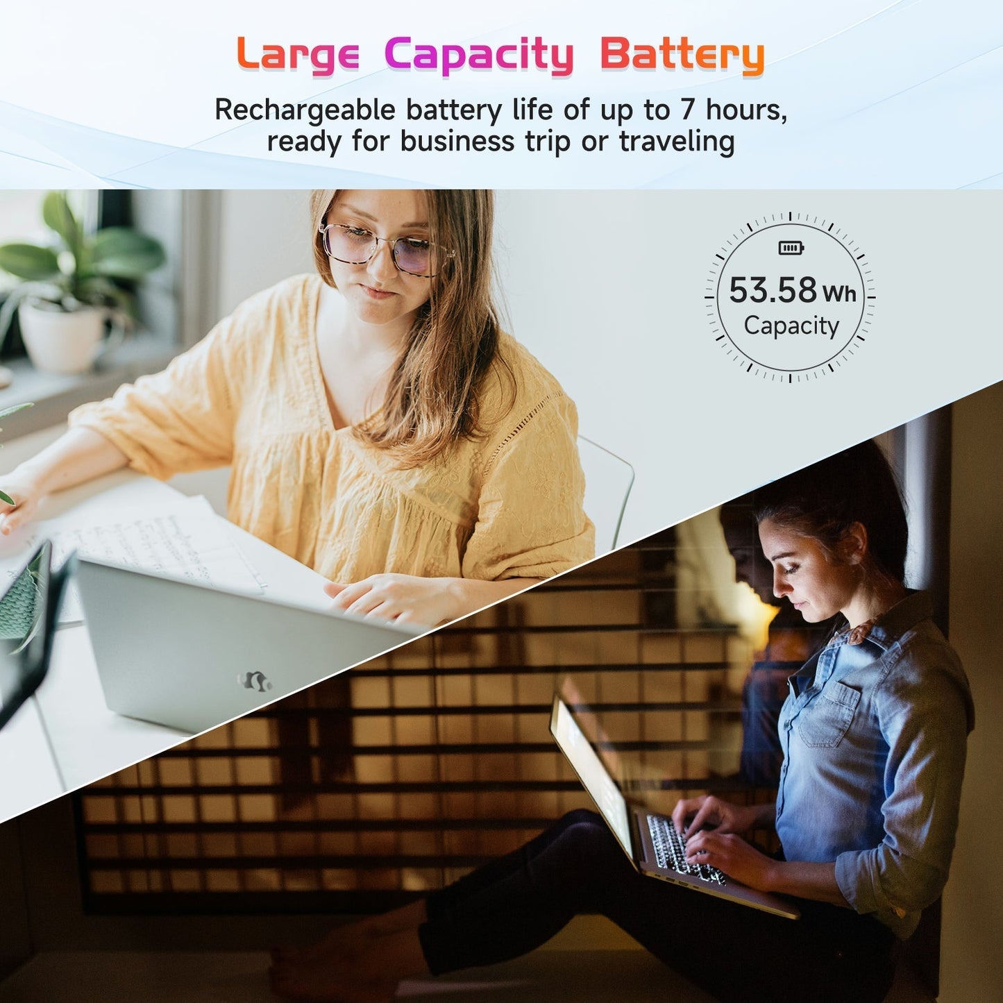 Ghostmanta 17.3 FHD N171 I3-1215U Laptop for Student and Business-32GB-Gray-1TB