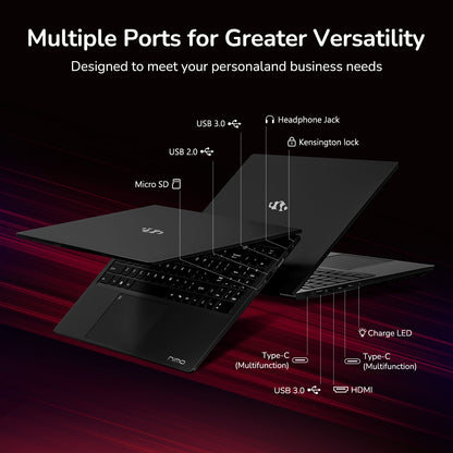 15.6'' R7 6800H FHD Business Gaming Laptop Computer-Black-32GB-2TB