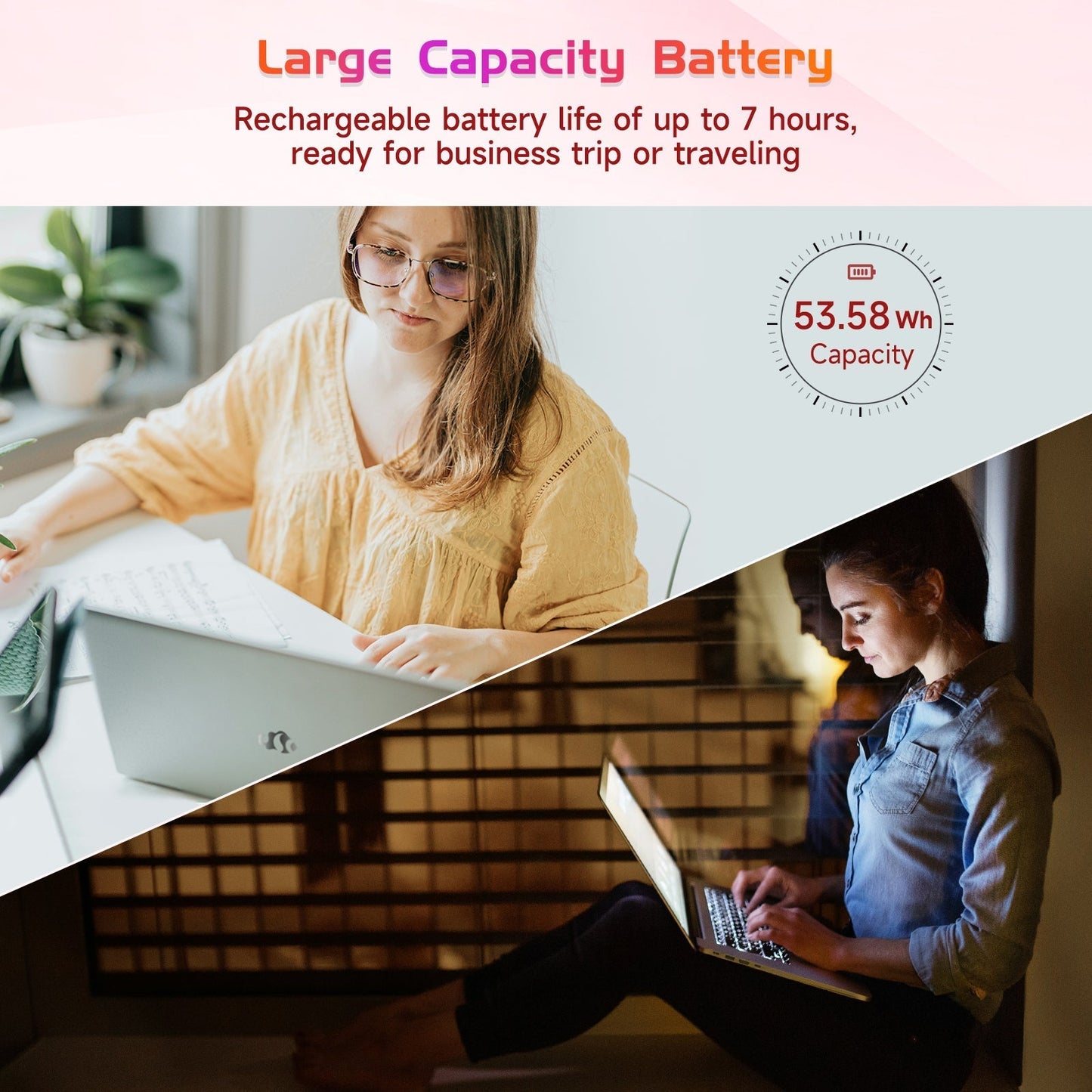 Ghostmanta 17.3 FHD N171 I3-1215U Laptop for Student and Business-32GB-Rose Gold-2TB